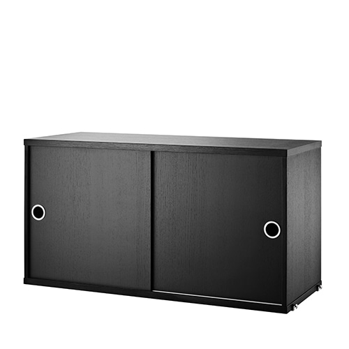 Cabinet 78*30 black stained ash (CD7830-03-1)