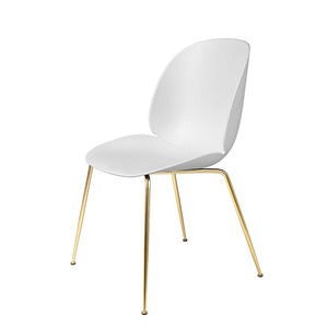 Beetle dining chair  brass frame  more colors  Unupholstered