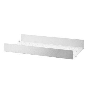 Metal Shelf High Edge 58*30cm /  Galvanized
