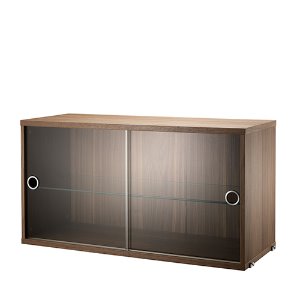 Display Cabinet 78*30 Walnut (VS7830-04-1)