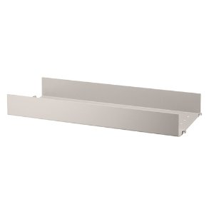 Metal Shelf High Edge 78*30cm / Beige