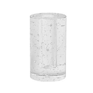 Bubble Glass Object Cylinder (3316)