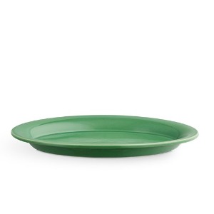 Ursula Oval Plate Dark Green 28*18.5cm