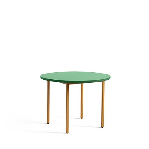 Two Colour Table  투 컬러 테이블 Ø105 x H74  그린 / 골든 옐로우