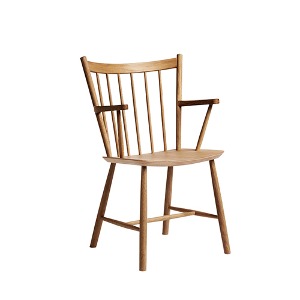 J42 Chair FDB Solid Oak Oiled